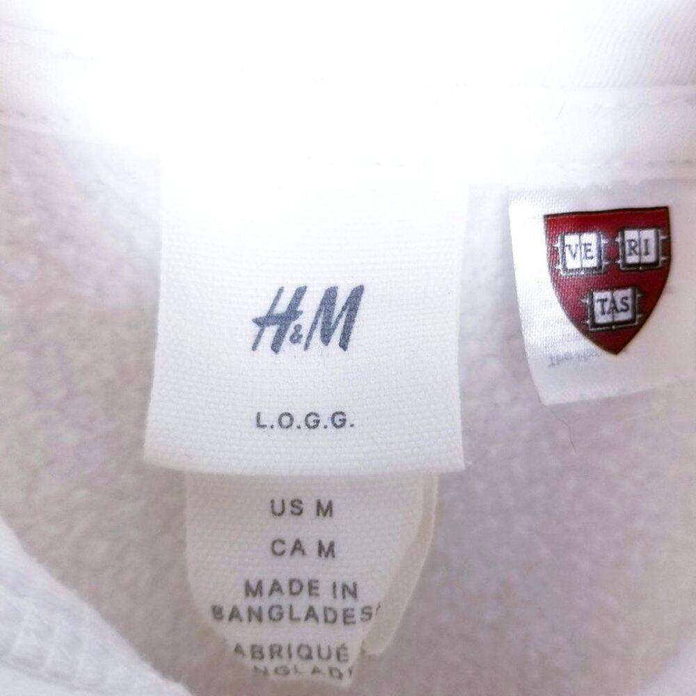 Harvard University H&M Pullover Hoodie Sweatshirt - Size M - Picture 4 of 5